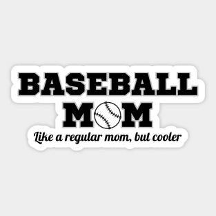 Baseball Mom Graphic Sticker